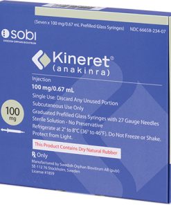 Kineret Anakinra Injectie Kopen – Goedkoop Online Zonder Recept