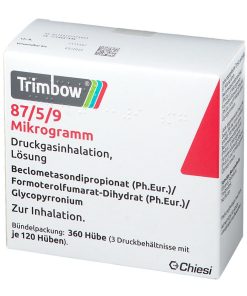Trimbow Aerosol 87/5/9 Kopen Zonder Recept